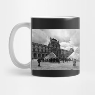 Storms Descending on the Louvre Mug